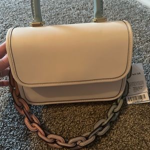 Coach Rogue Top Handle Chalk
